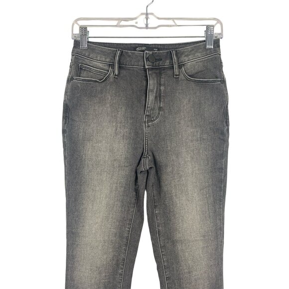 Simply Vera Vera Wang Grey Womens Slim Fit Denim Jeans Size 4P - Picture 2 of 14